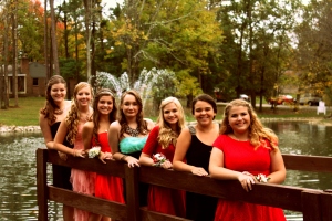 The girls from my homecoming group